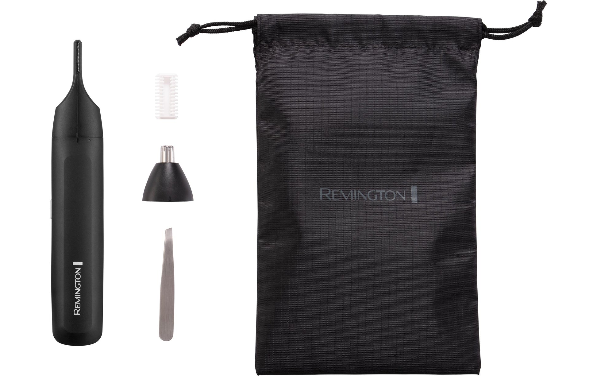 Remington Trimmer NE8000 – Ohr-/Nasenhaarschneider, Kammaufsatz – 1–3 mm Schnittlänge – Schwarz