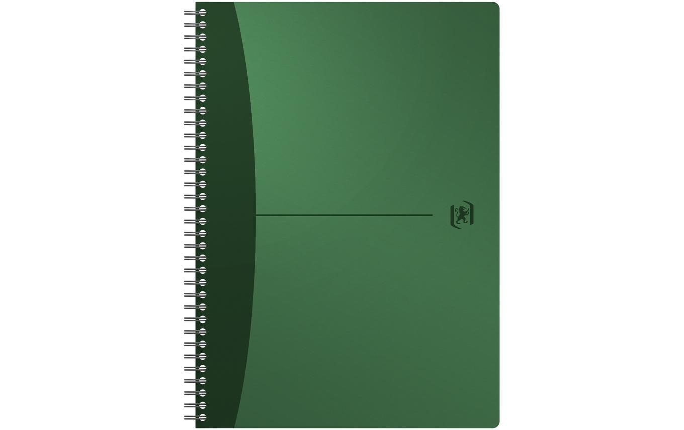Elba Collegeblock A4, kariert, Spiralbindung, 90 Blatt, 90 g/m² – sortiert