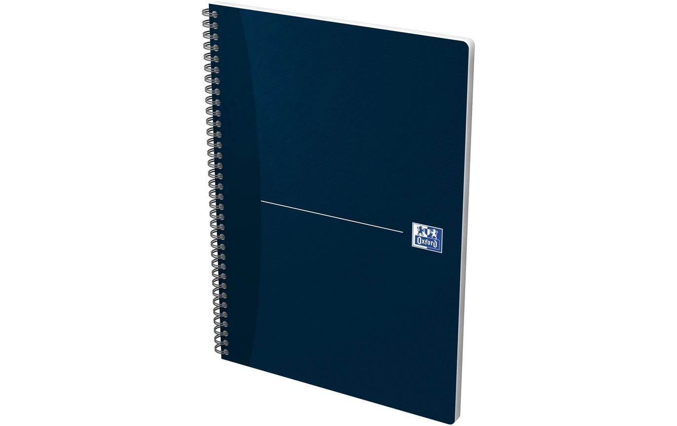 Elba Collegeblock – A4 – kariert 5 mm – 90 Seiten – 90 g/m² – Spiralbindung, mehrfarbig, 5 Stück