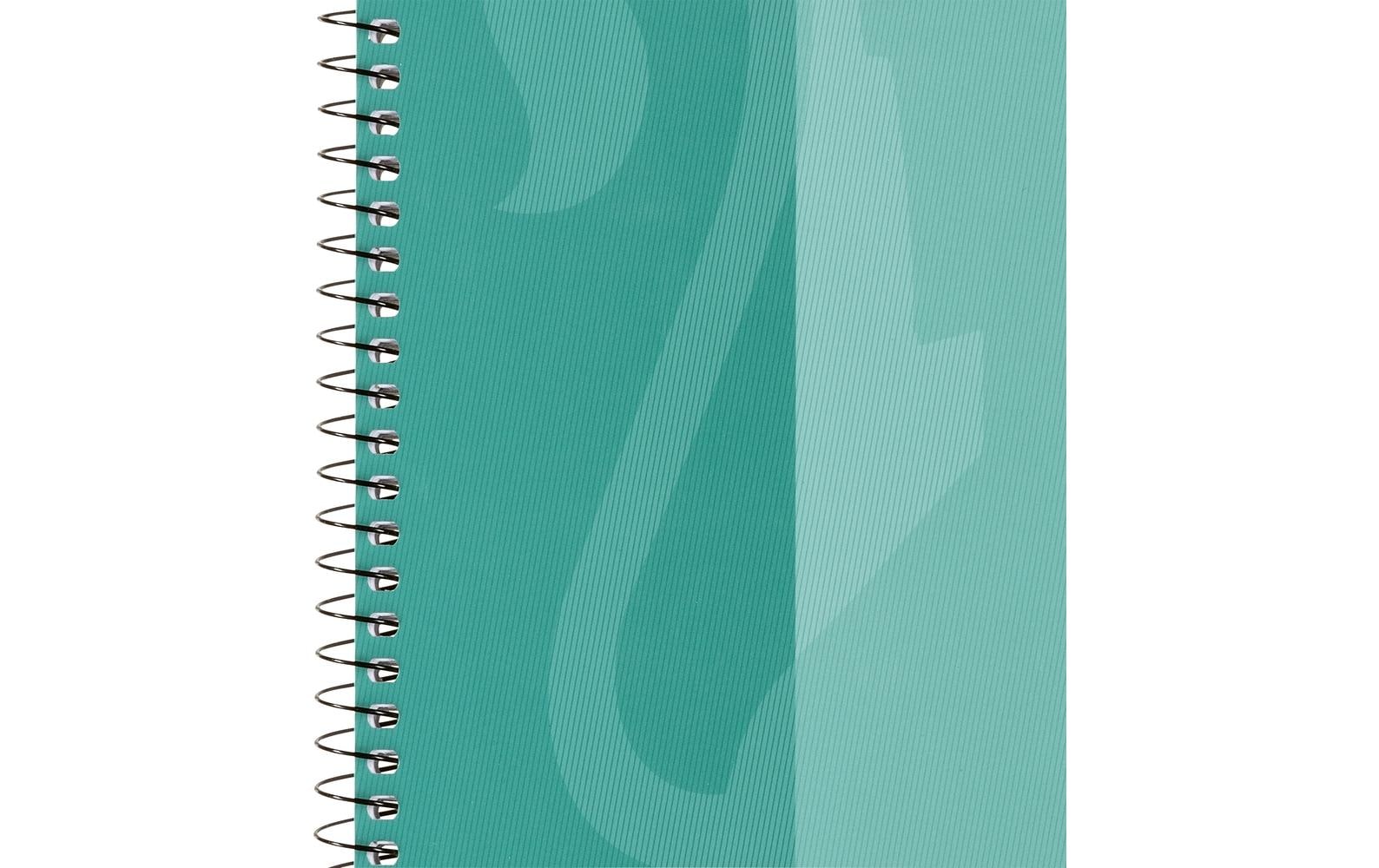 Oxford Collegeblock – 220 × 295 mm – Hardcover, mikroperforiert, Ausreisshilfe, blau/grün, EU Ecolabel