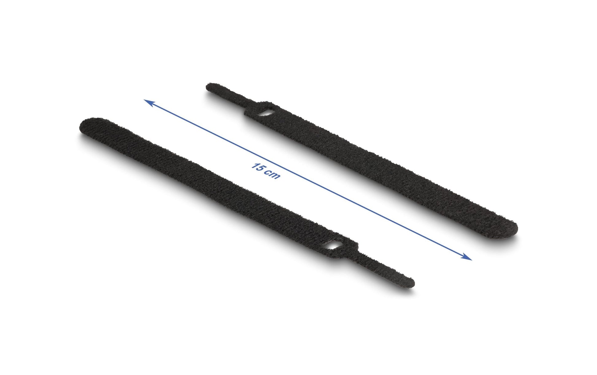 DeLOCK Klettkabelbinder, 12×150 mm, 10er-Pack, mehrfarbig