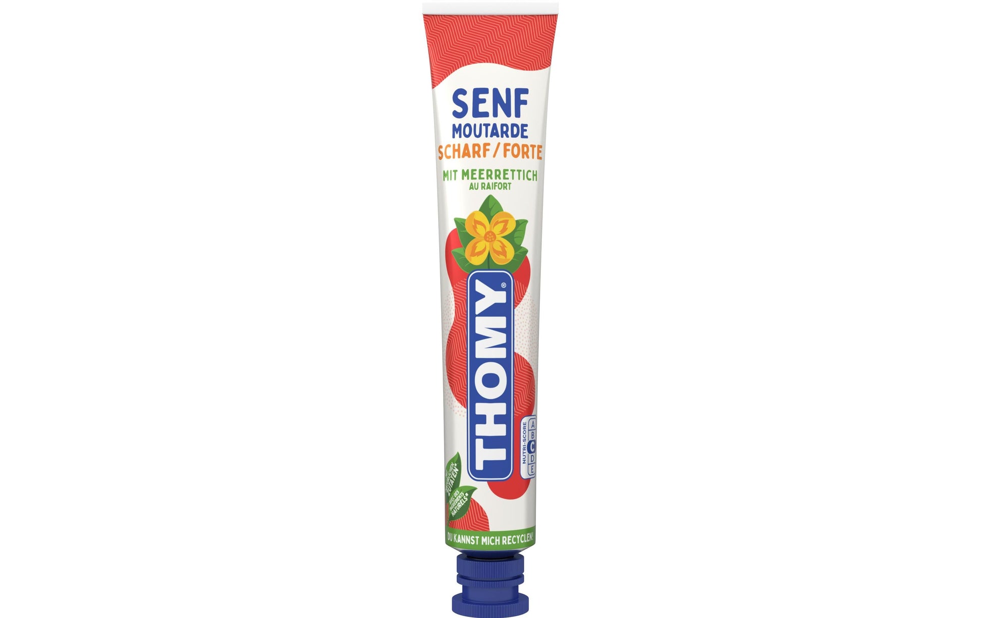 THOMY Senf scharf mit Meerrettich – 100 g