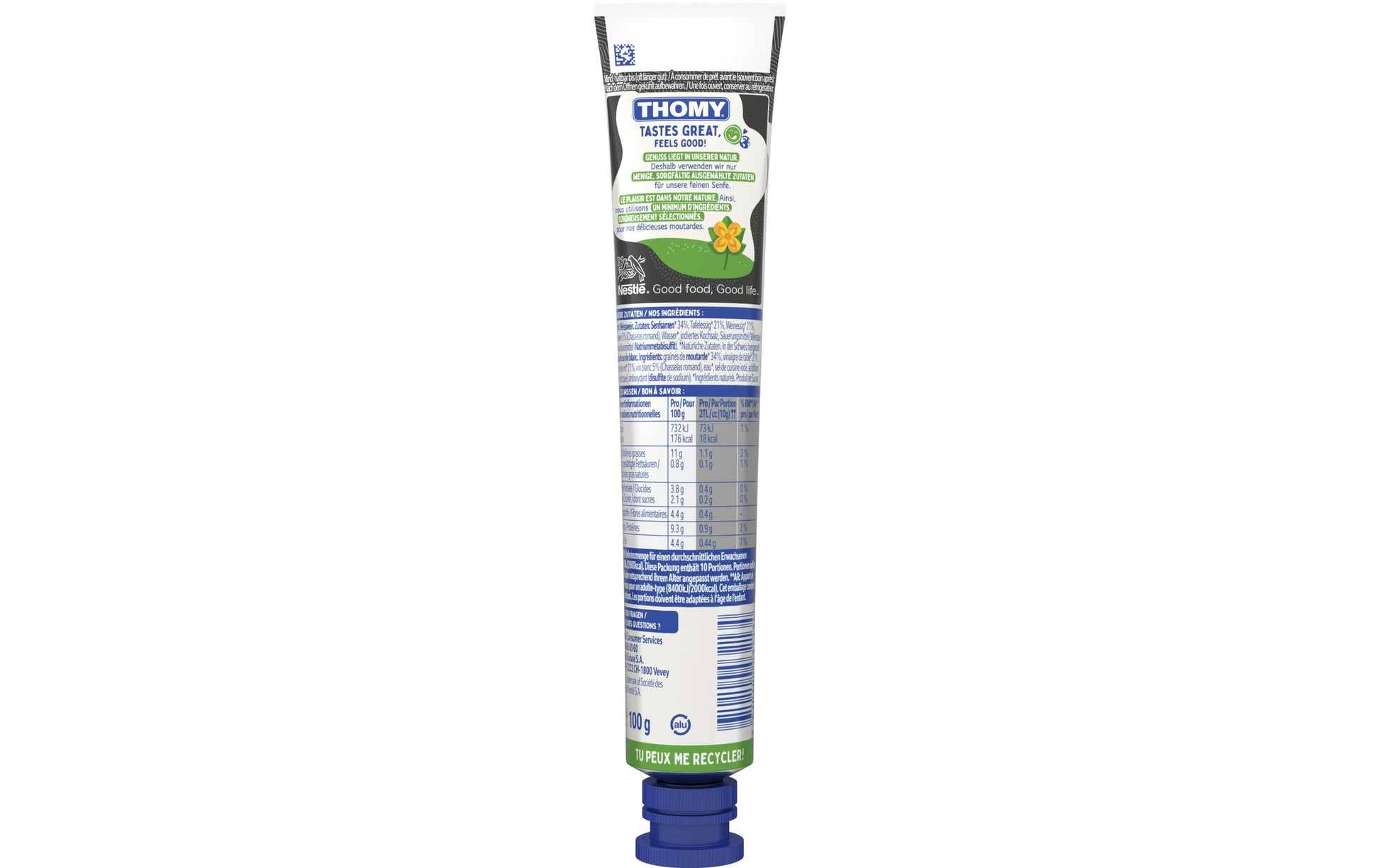 THOMY Dijon Senf extra stark – 100 g