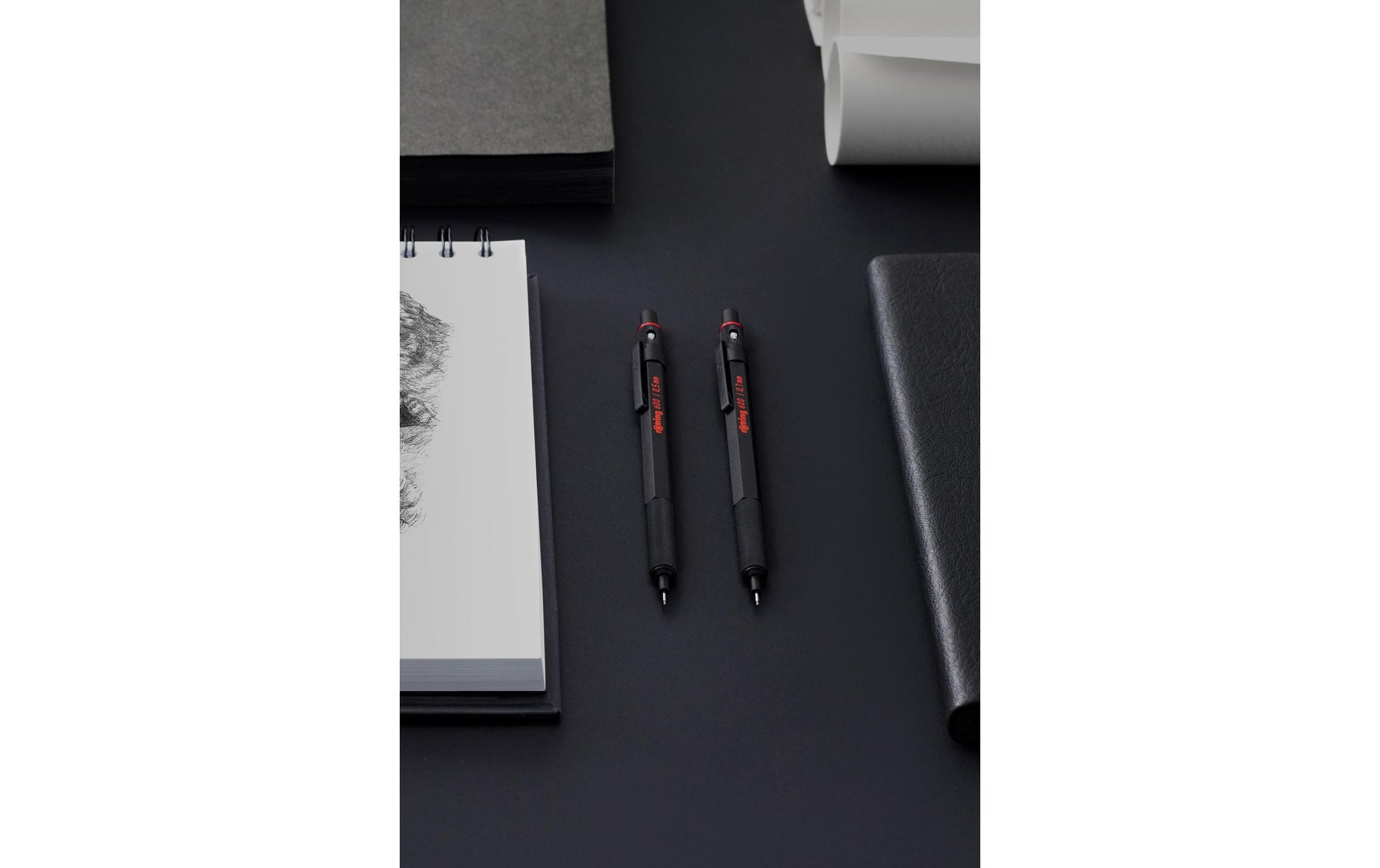 Rotring 600 Druckbleistift – 0,7 mm, Metall, Silber, 1 Stück