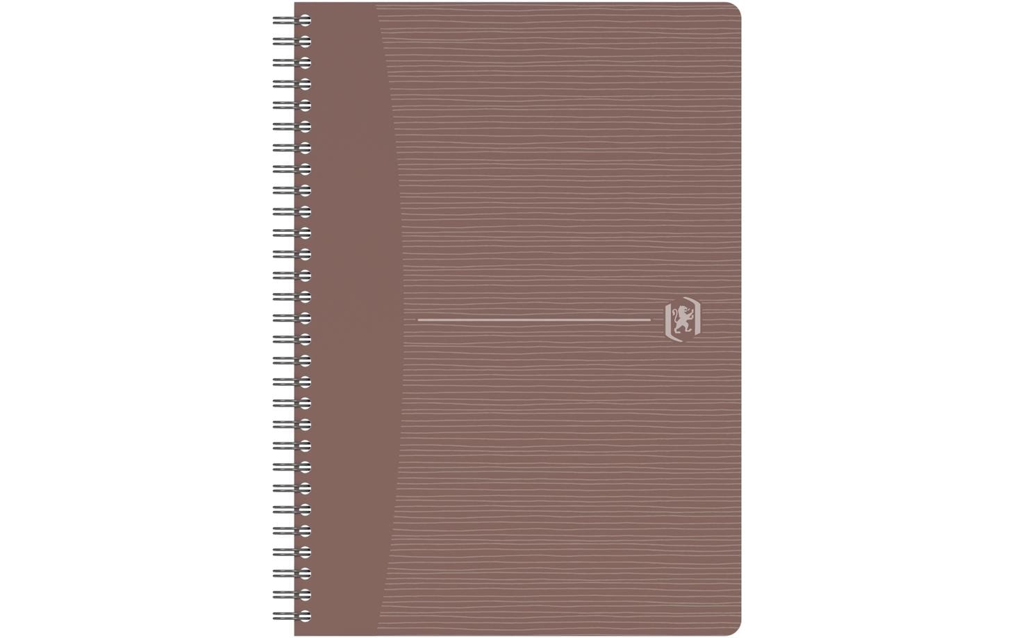 Oxford Collegeblock A5, liniert, Spiralbindung, 90 Blatt, 90 g/m² – sortiert, für SCRIBZEE App