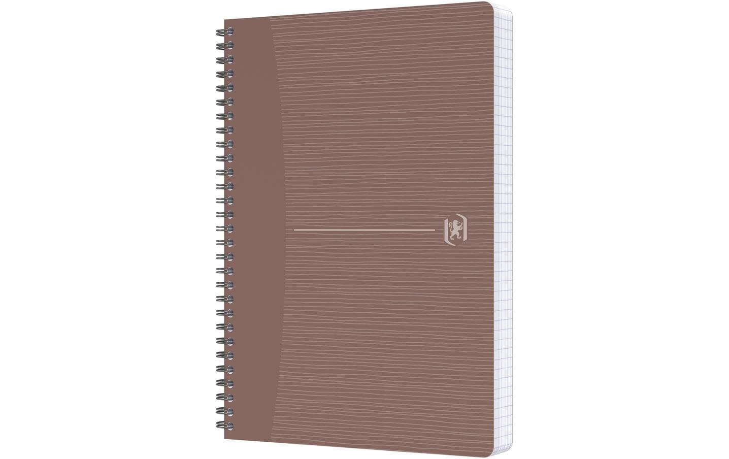 Oxford Collegeblock A5, liniert, Spiralbindung, 90 Blatt, 90 g/m² – sortiert, für SCRIBZEE App