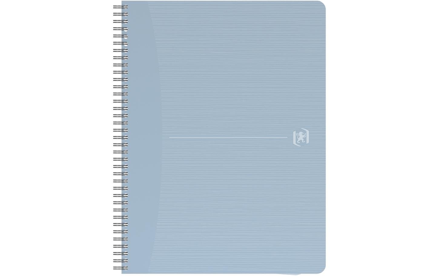 Oxford Mein RecUP Spiralbuch – A4 – kariert 5 mm – 90 Blatt – 90 g/m² – Doppelspirale, naturfarben, PEFC