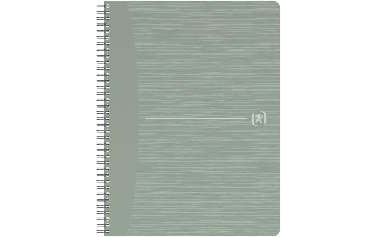 Oxford Spiralheft – A4 – 180 Blatt – 90 g/m² – Doppelspirale, kompatibel mit SCRIBZEE® App, grün, PEFC