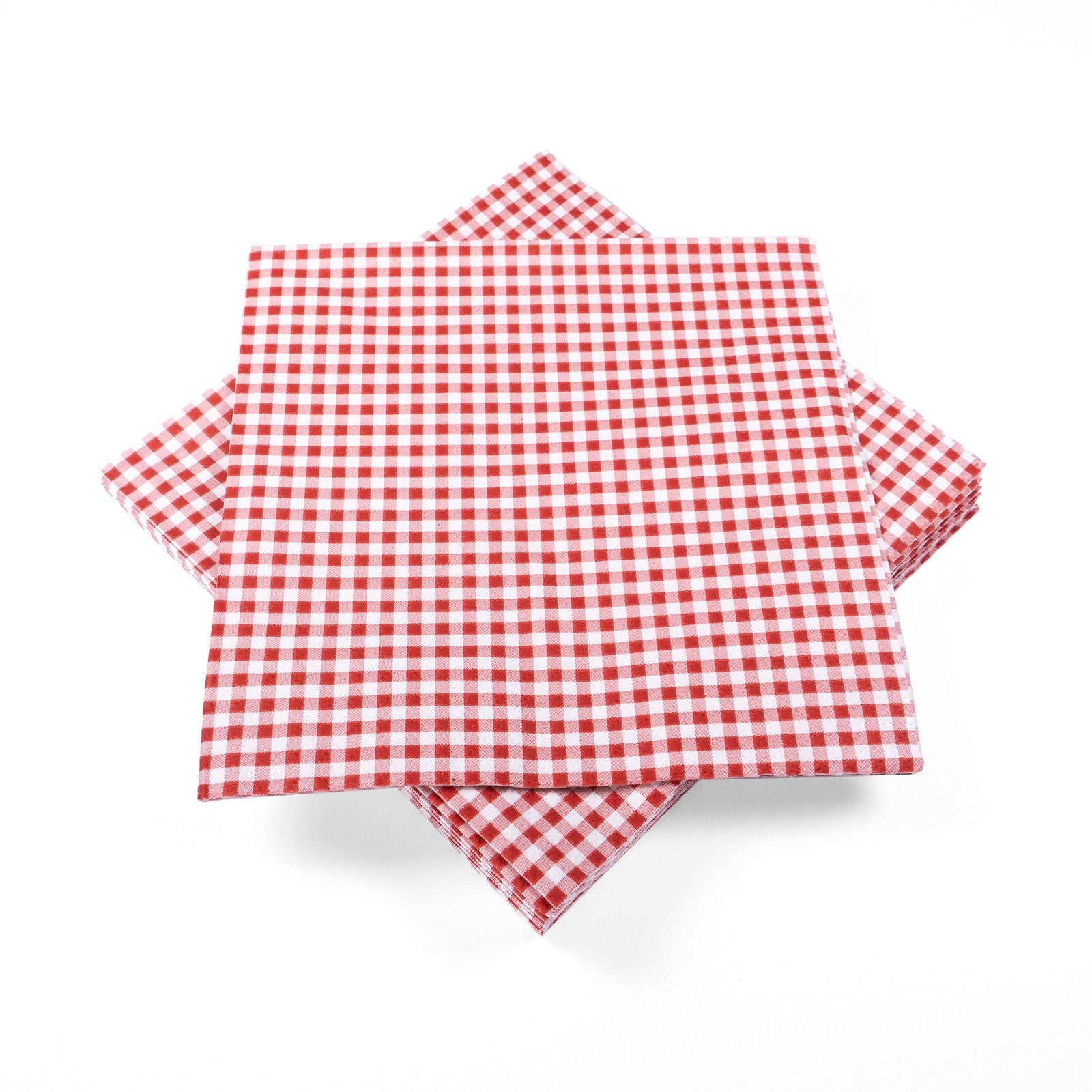 Trendform VICHY Papierservietten – mehrfarbig – 33 × 33 cm, 3-lagig – 20 Stück