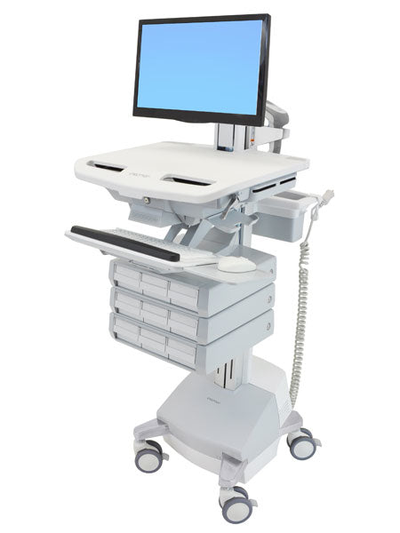 Ergotron StyleView IT-/Medizin-Fahrwagen – mit LCD-Gelenk
