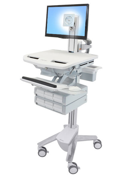Ergotron StyleView IT-/Medizin-Fahrwagen
