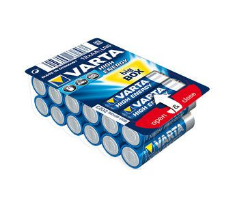 Varta AA Batterien, Alkaline, 1,5 V – 12 Stk.