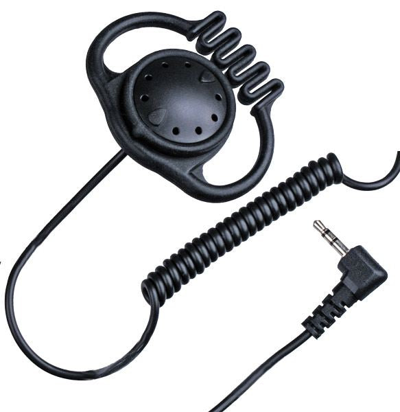 Albrecht OH-2A On-Ear Kopfhörer – Ohrbügel, Mono, Kabel, 2,5 mm Klinke, Schwarz