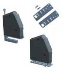 Bachmann 930.182 – Klebsokel, schwarz, 2 Stück, für DESK 1