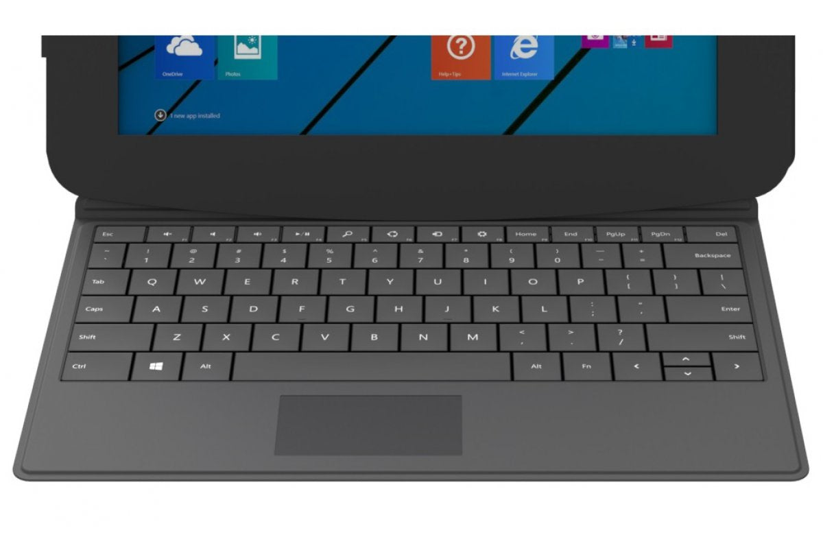 Compulocks Tablet-Wandhalterung für Microsoft Surface 2–3, Surface Pro (1.–4. Gen.) – VESA 100×100 – Schwarz