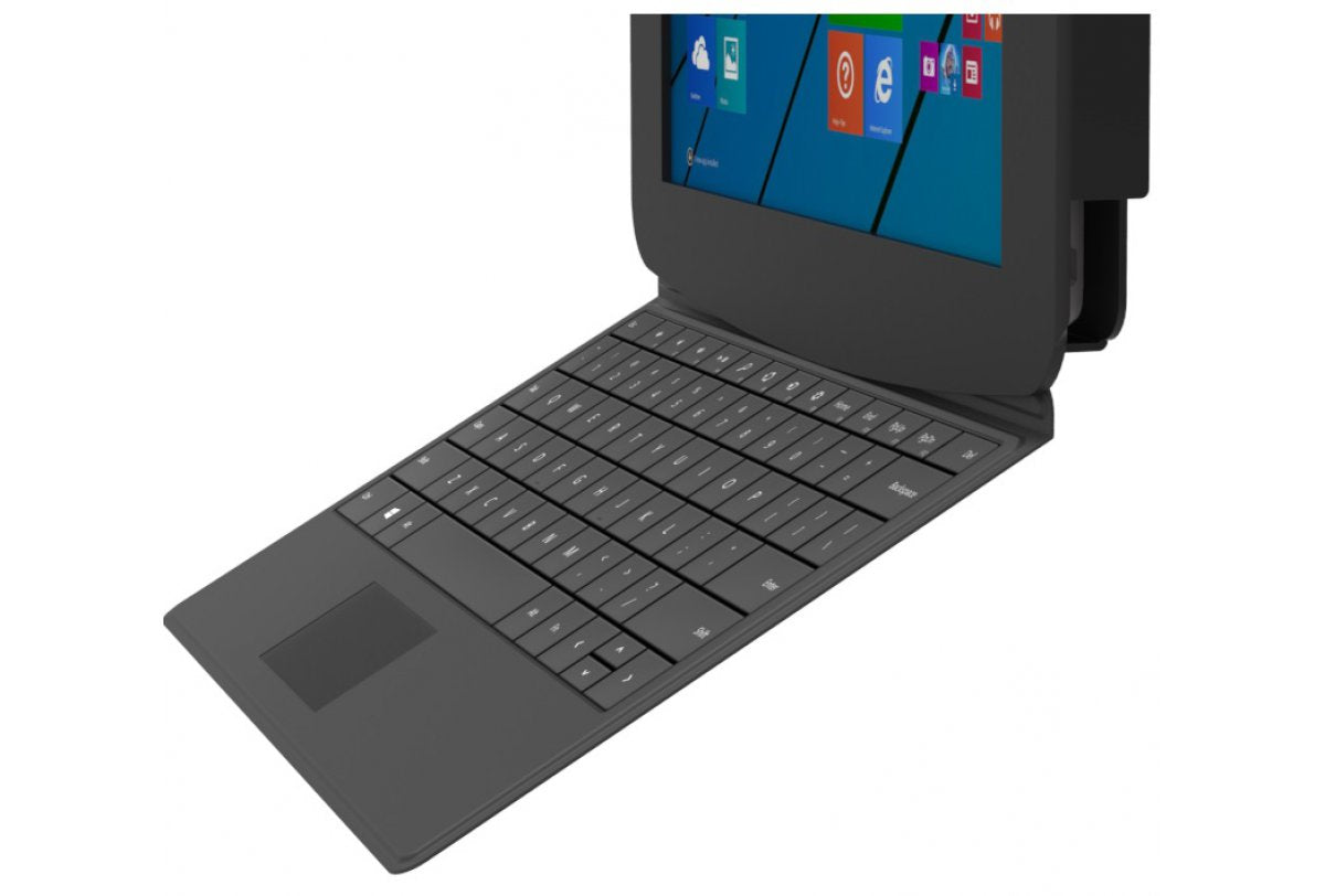 Compulocks Tablet-Wandhalterung für Microsoft Surface 2–3, Surface Pro (1.–4. Gen.) – VESA 100×100 – Schwarz