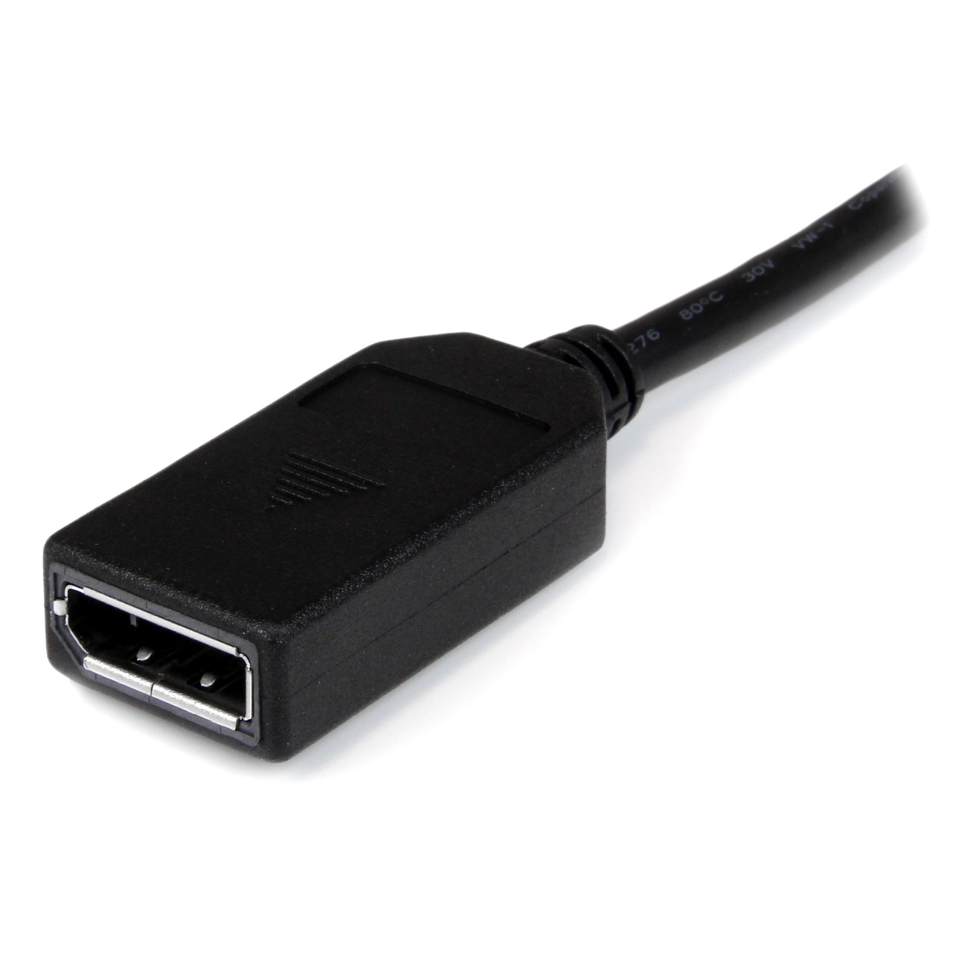 StarTech.com Adapter DMS-59 zu 2× DisplayPort – 4K (3840 × 2160), 0,203 m – Schwarz