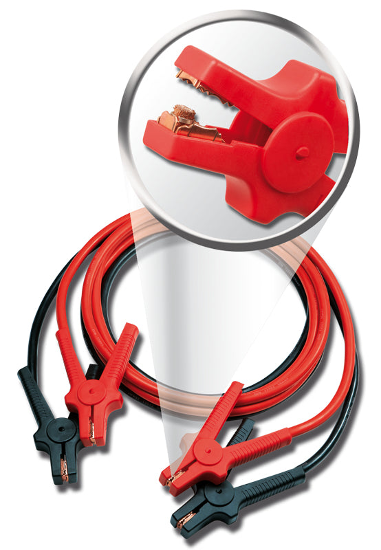 AEG SP 16 Adapterkabel, Männlich–Männlich, 3 m, 16 mm² – Schwarz/Rot