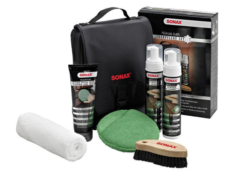 Sonax Premium Class SX Lederpflege – 750 ml, Set (5-teilig)