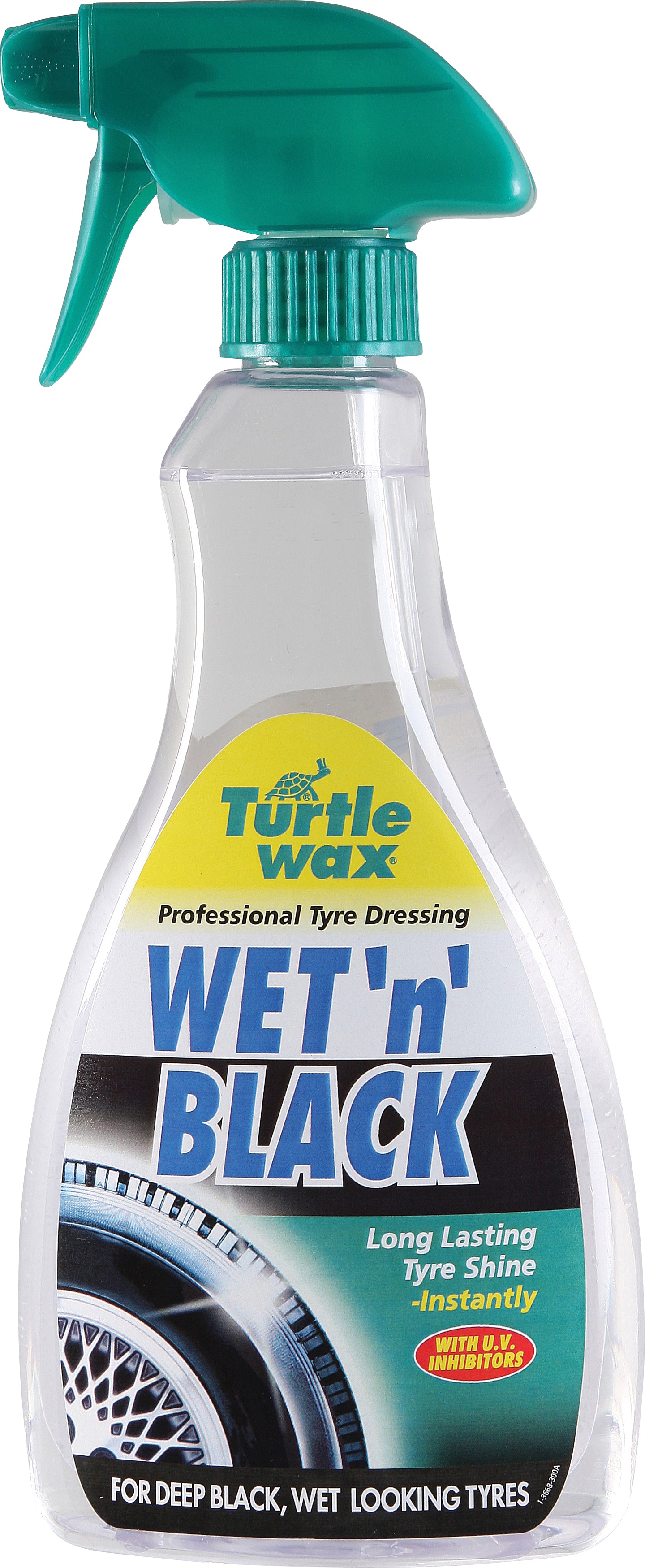 Turtle Wax Gummipflege Wet n Black – für Reifen & Gummi – 500 ml