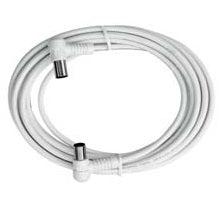 Axing Koax-Antennenkabel (IEC) – 1,5 m – Weiss