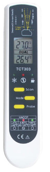 TFA-Dostmann DualTemp Pro Temperatursensor – −55–250 °C