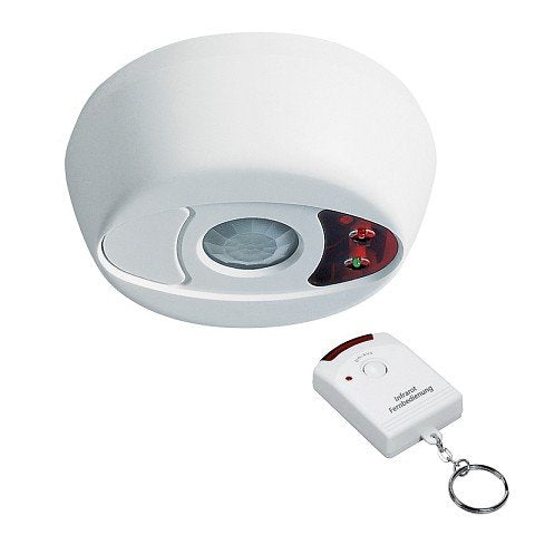 Pentatech DA02 – Bewegungsmelder (PIR), Funk, 360°, 100 dB – Weiss