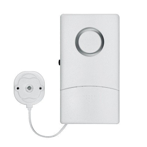 Pentatech WA03 – Wassermelder, Batteriebetrieben (9V), 98 dB – Weiss