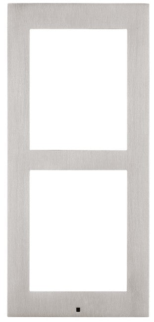 2N IP Verso Montagerahmen – Silber, 107×28×234 mm, für 2N Helios IP Verso