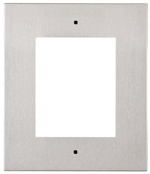 2N IP Verso Montagerahmen – 130×5×153 mm, Silber, für Helios IP Verso