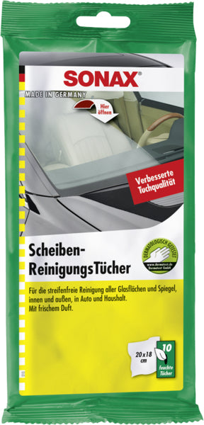 Sonax Scheibenreinigungstücher – assortiert – 10 Stk.