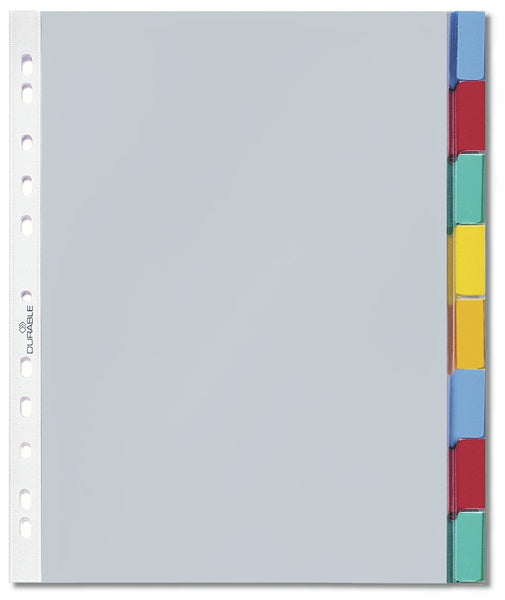 Durable 6631-19 Register – grau, unbedruckt
