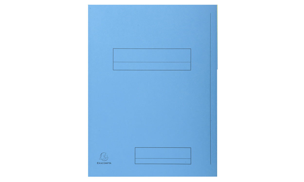 Exacompta Einlagemappe Super 250 A4 – Karton, Mehrfarbig, 50 Stk.
