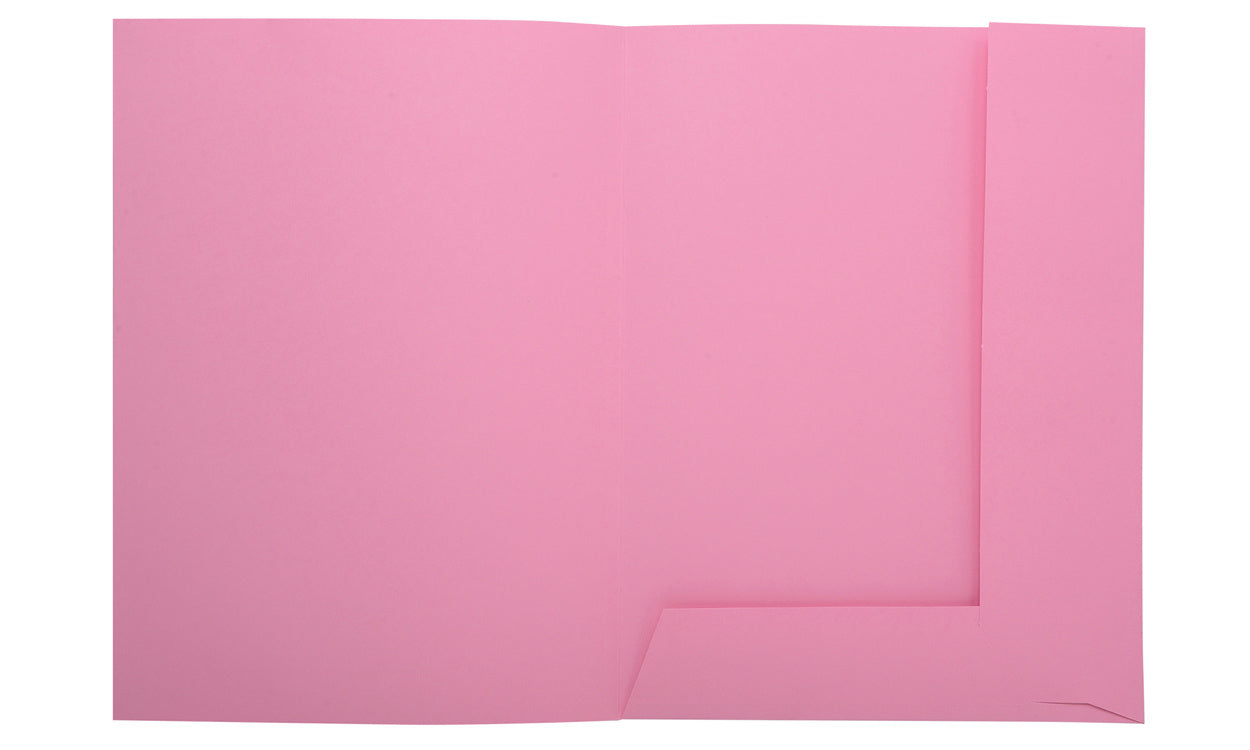 Exacompta Einlagemappe Super 250 A4 – Karton, Pink, 50 Stk.