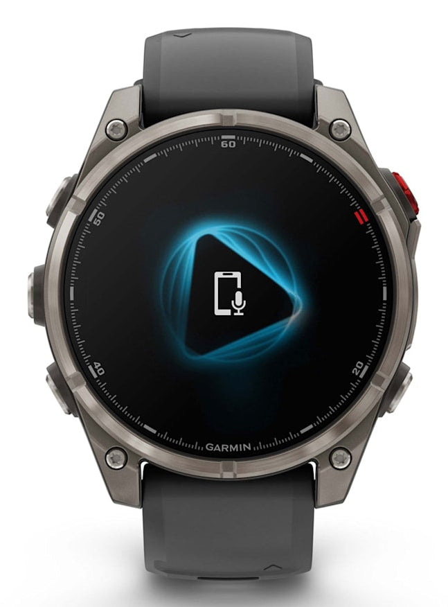 Garmin fenix 8 Pro LTE – GPS-Smartwatch – 47 mm, 1,4", LTE, AMOLED, Saphirglas, 100 m, Graphit, Sportarmband