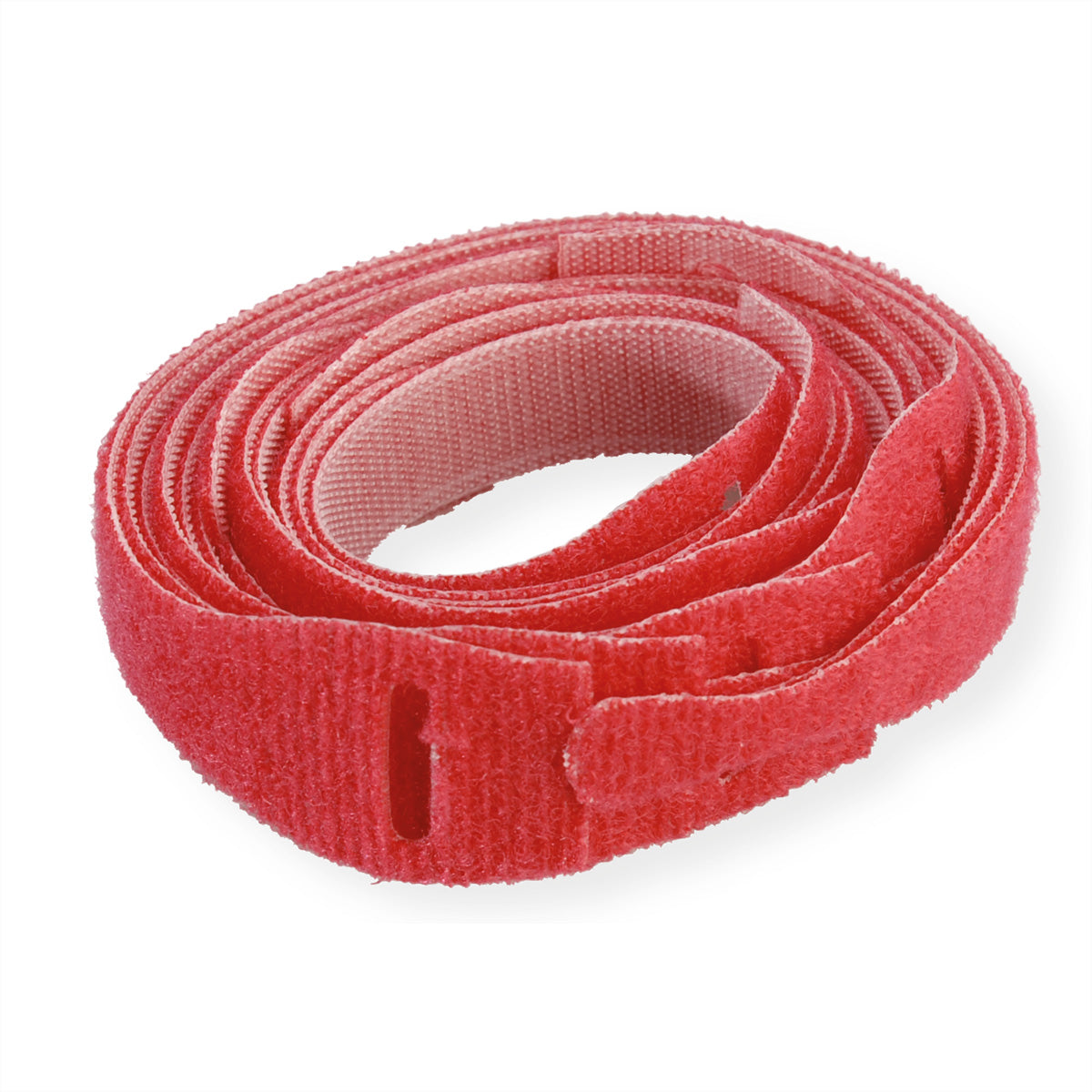 Velcro Klettkabelbinder, 12,7×200 mm, 10er-Pack – Rot