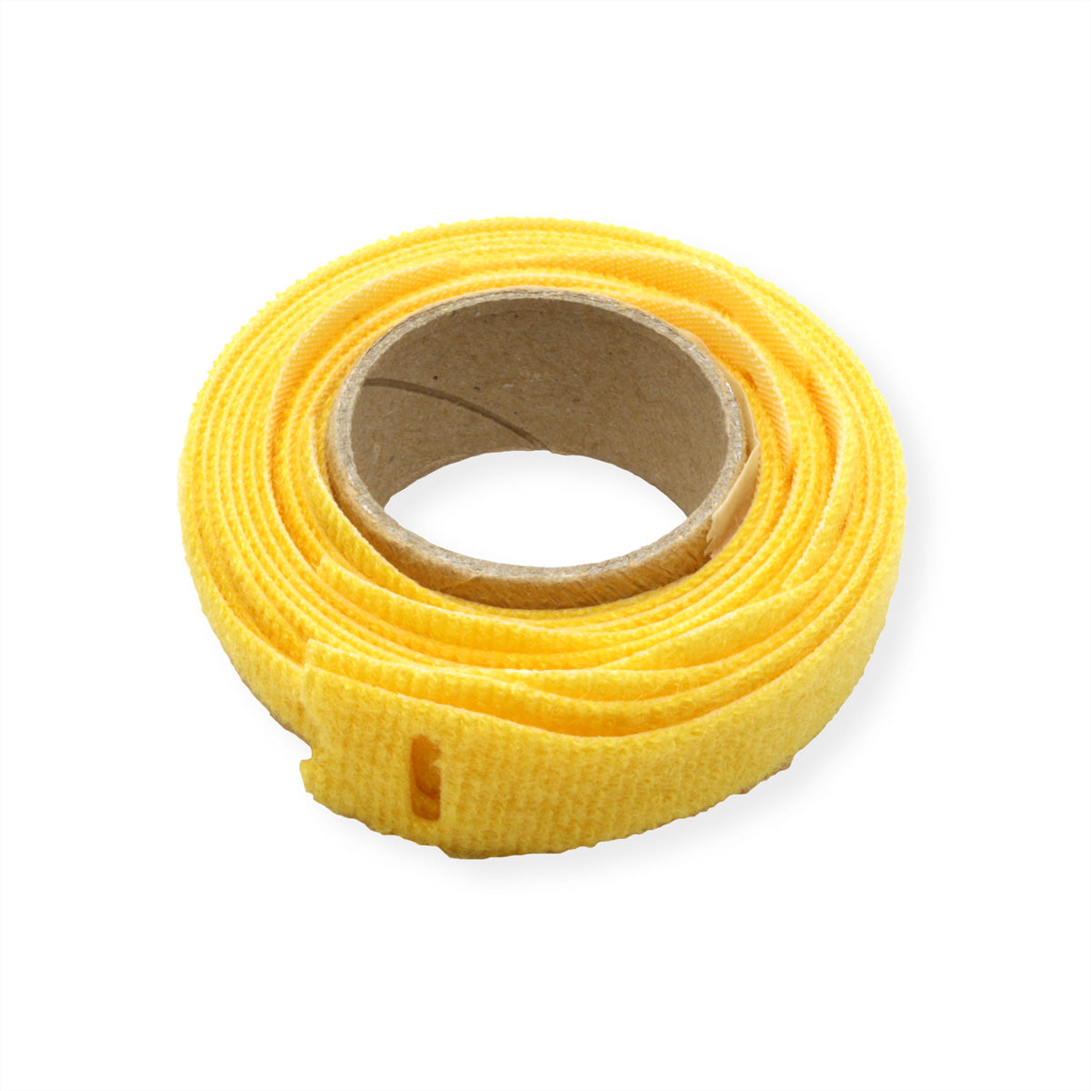 Velcro ONE-WRAP Strap Klettband 20 cm – 10-teilig, mit Lasche, wiederverwendbar, Gelb
