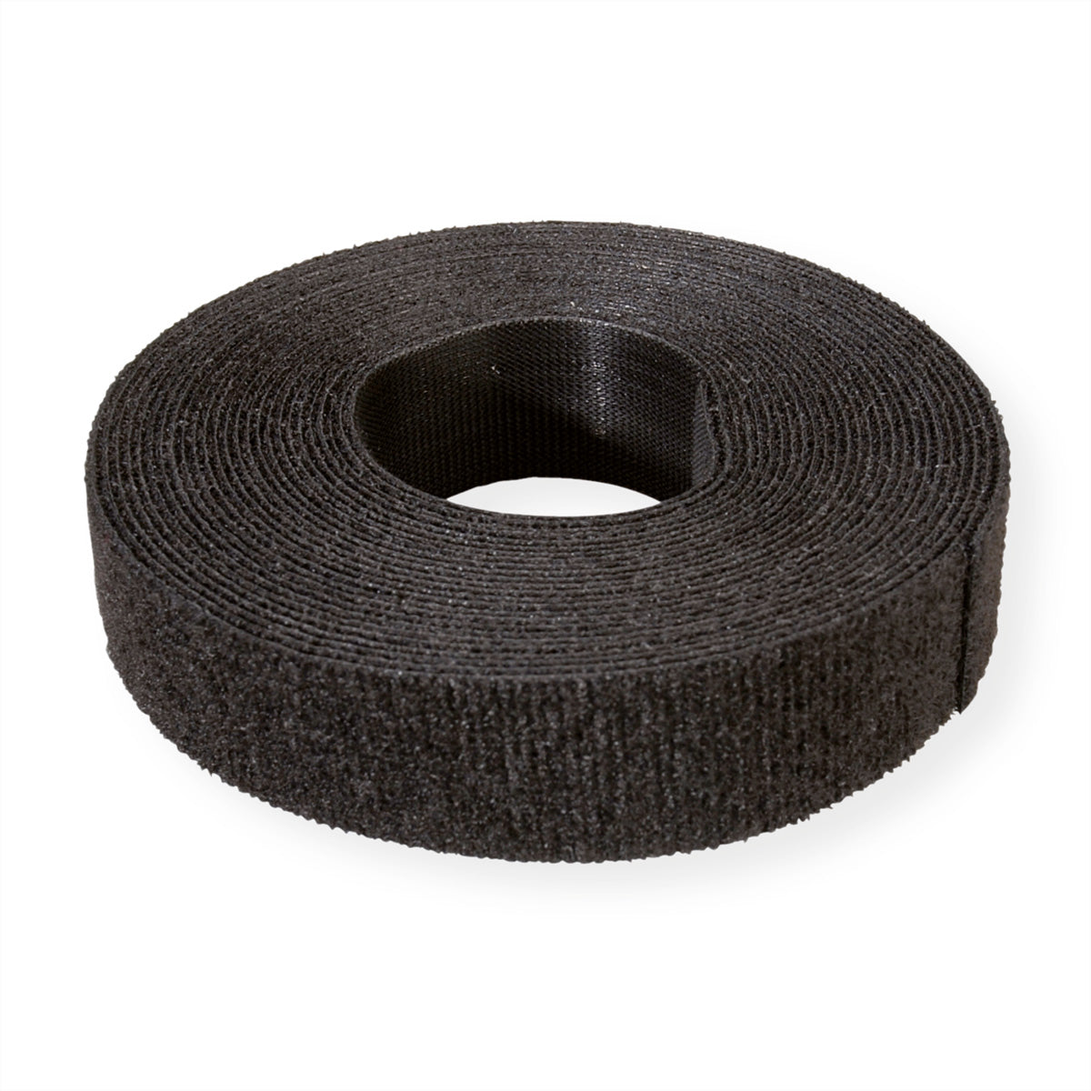 Velcro Klettbandrolle, 20 mm × 25 m, schwarz
