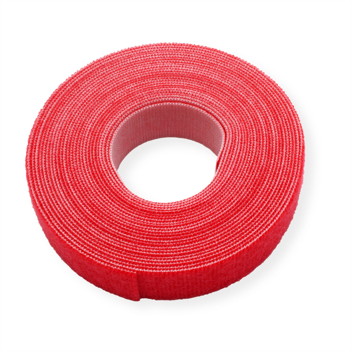 Velcro Klettband, 20 mm × 5 m – Rot