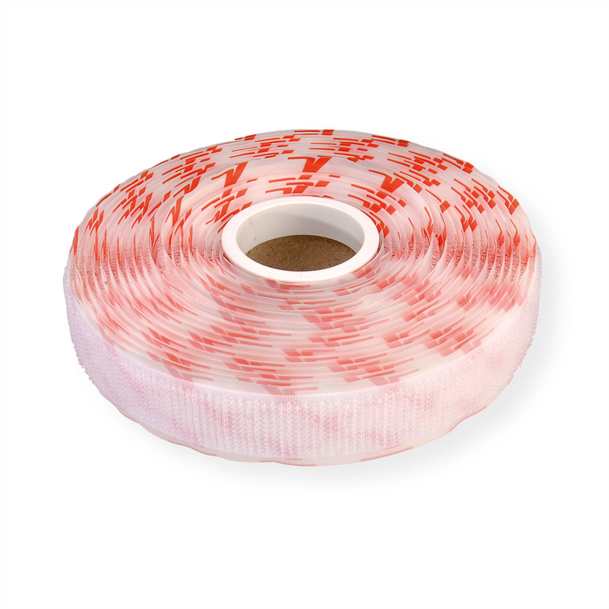 Velcro Selbstklebendes Klettband – 20 mm × 5 m, weiss
