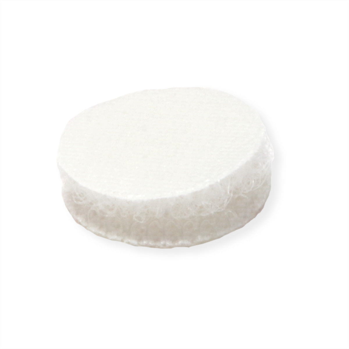Velcro Selbstklebende Klettpunkte – 16 mm, weiss, 16 Stk.