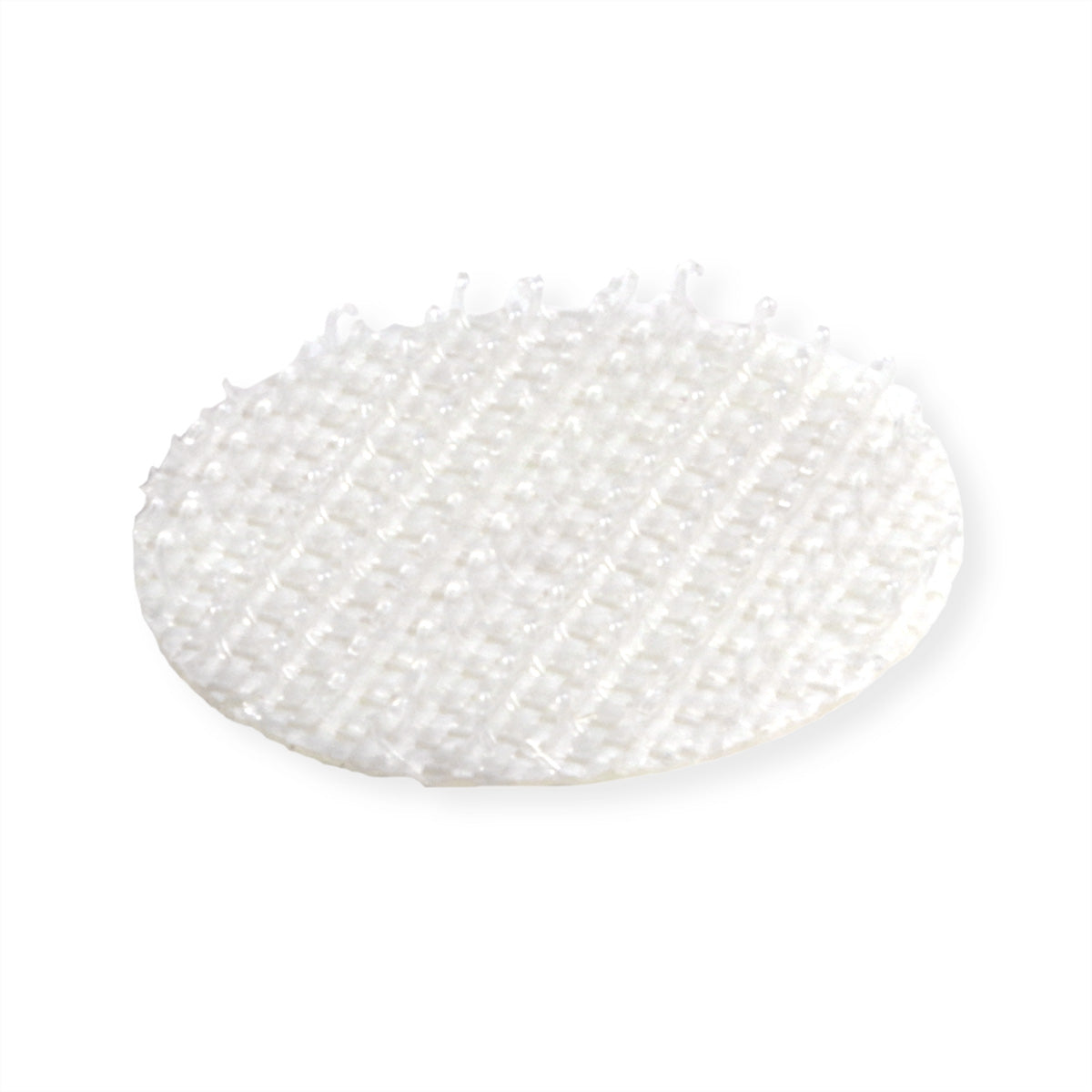 Velcro Montagepad – Ø 19 mm, weiss, 125 Stk., selbstklebend
