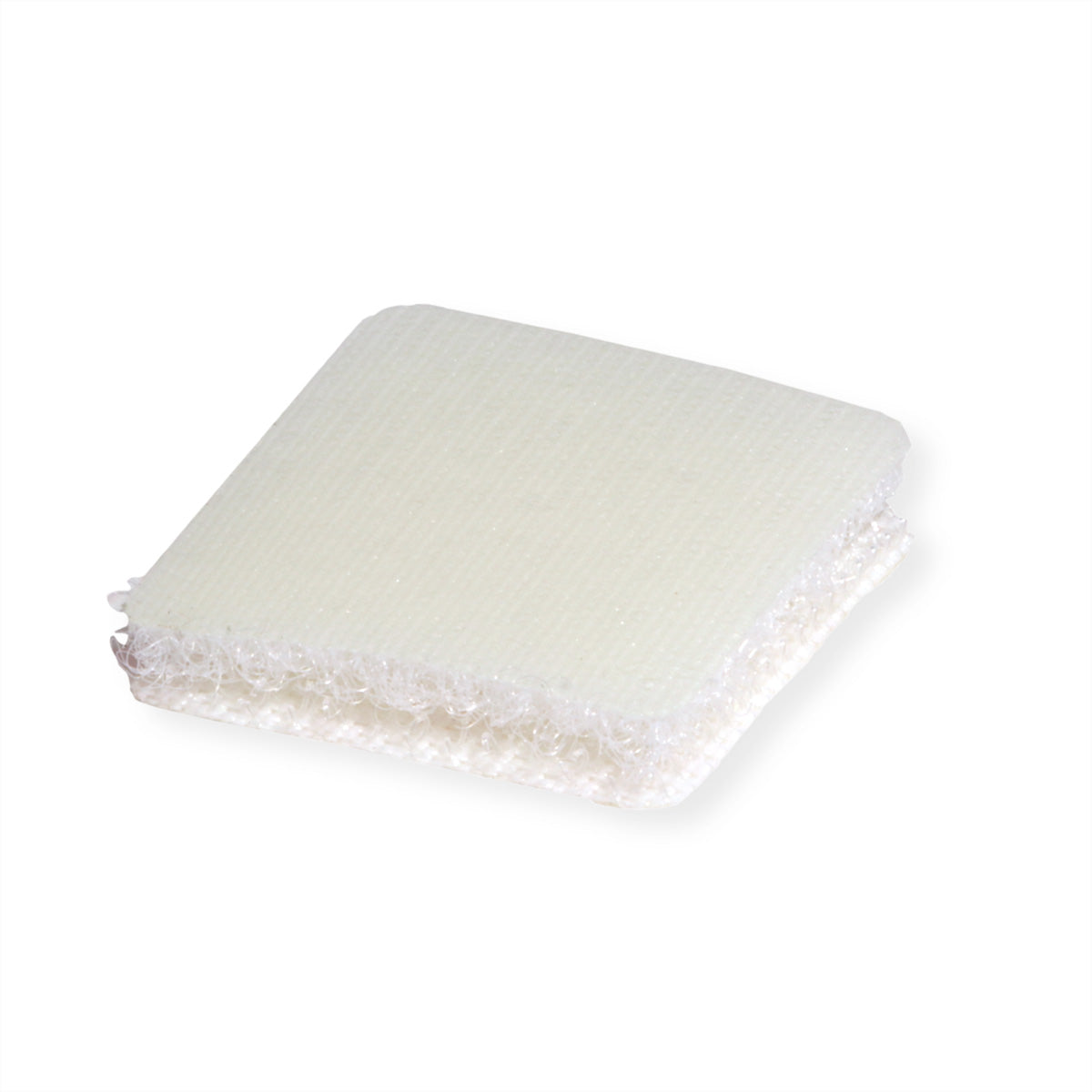 Velcro Klettquadrate – 25 mm × 25 mm, weiss, 24 Stk.