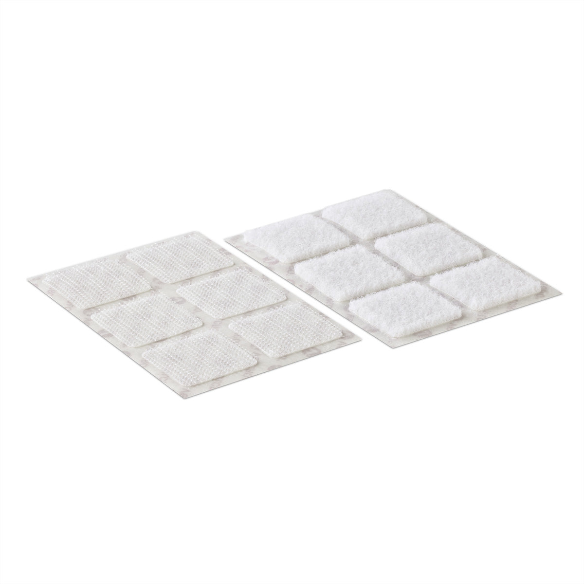 Velcro Klettquadrate – 25 mm × 25 mm, weiss, 24 Stk.