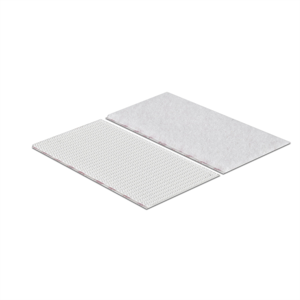 Velcro Extra starke Klettstreifen, selbstklebend – 50 × 100 mm, weiss, bis 7 kg, 2 Stk., für Innen- & Aussenbereich