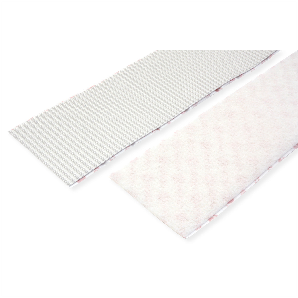 Velcro Klettband extra stark, selbstklebend – 50 mm × 1 m, weiss, 1 Stk.