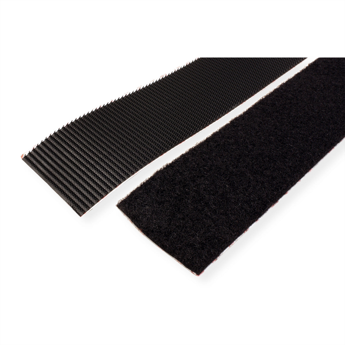 Velcro Klettband extra stark – 50 mm × 2,5 m, schwarz, selbstklebend