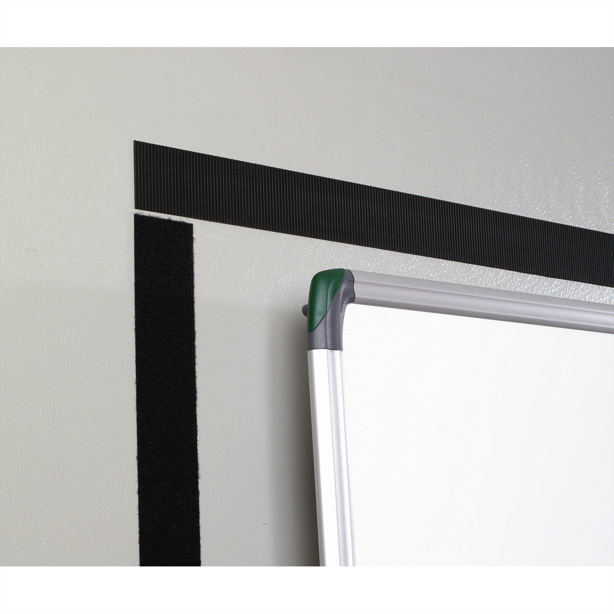 Velcro Klettband extra stark – 50 mm × 2,5 m, schwarz, selbstklebend