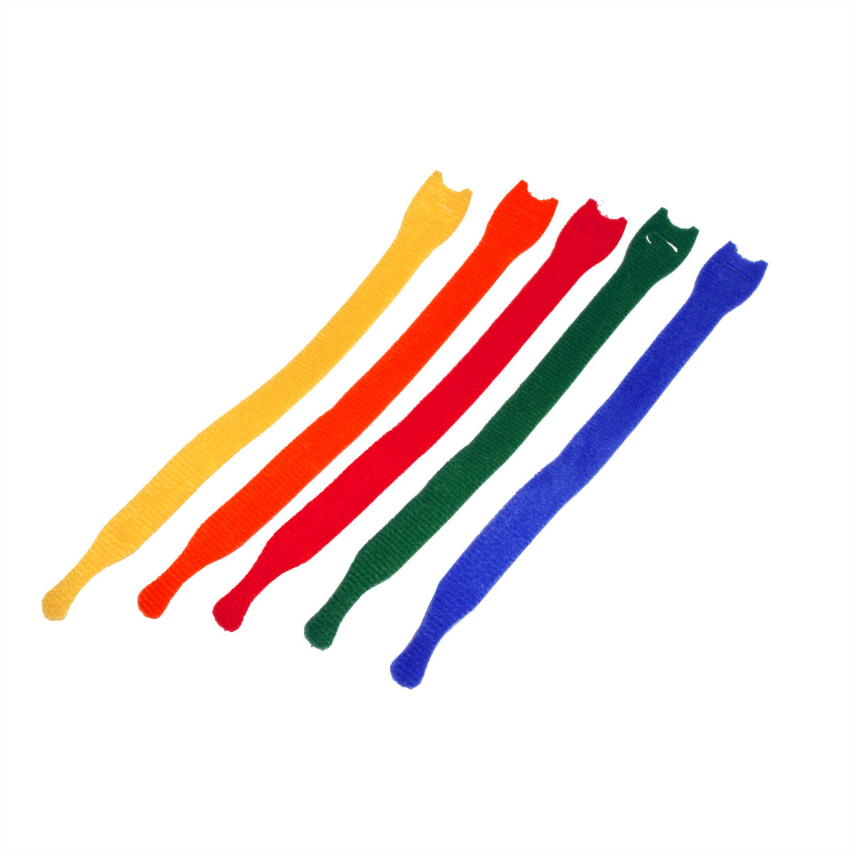 Velcro ONE-WRAP Klettband 12 mm × 200 mm – 5-teilig, wiederverwendbar, mehrfarbig