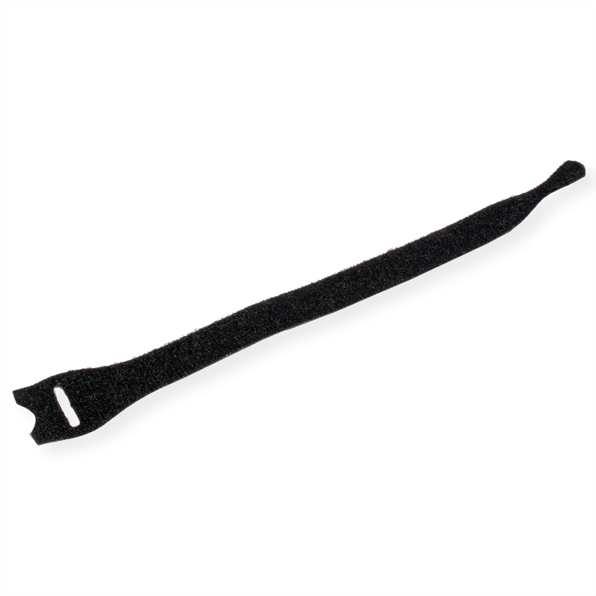 Velcro Klettkabelbinder, 12 mm × 0,20 m, schwarz, 6 Stück